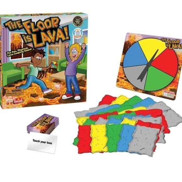 The Floor is Lava! Game for Kids Adults Fun Screenfree Physical Family Activity - Picture 3 of 5